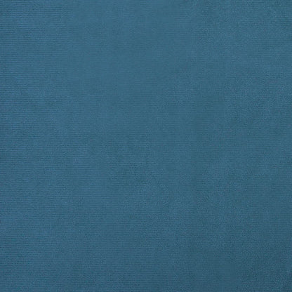 Kindersofa Blau 70x45x30 cm Samt