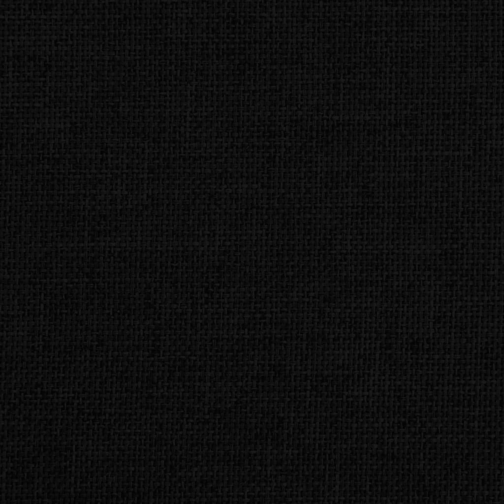 Kindersofa Schwarz 70x45x30 cm Stoff