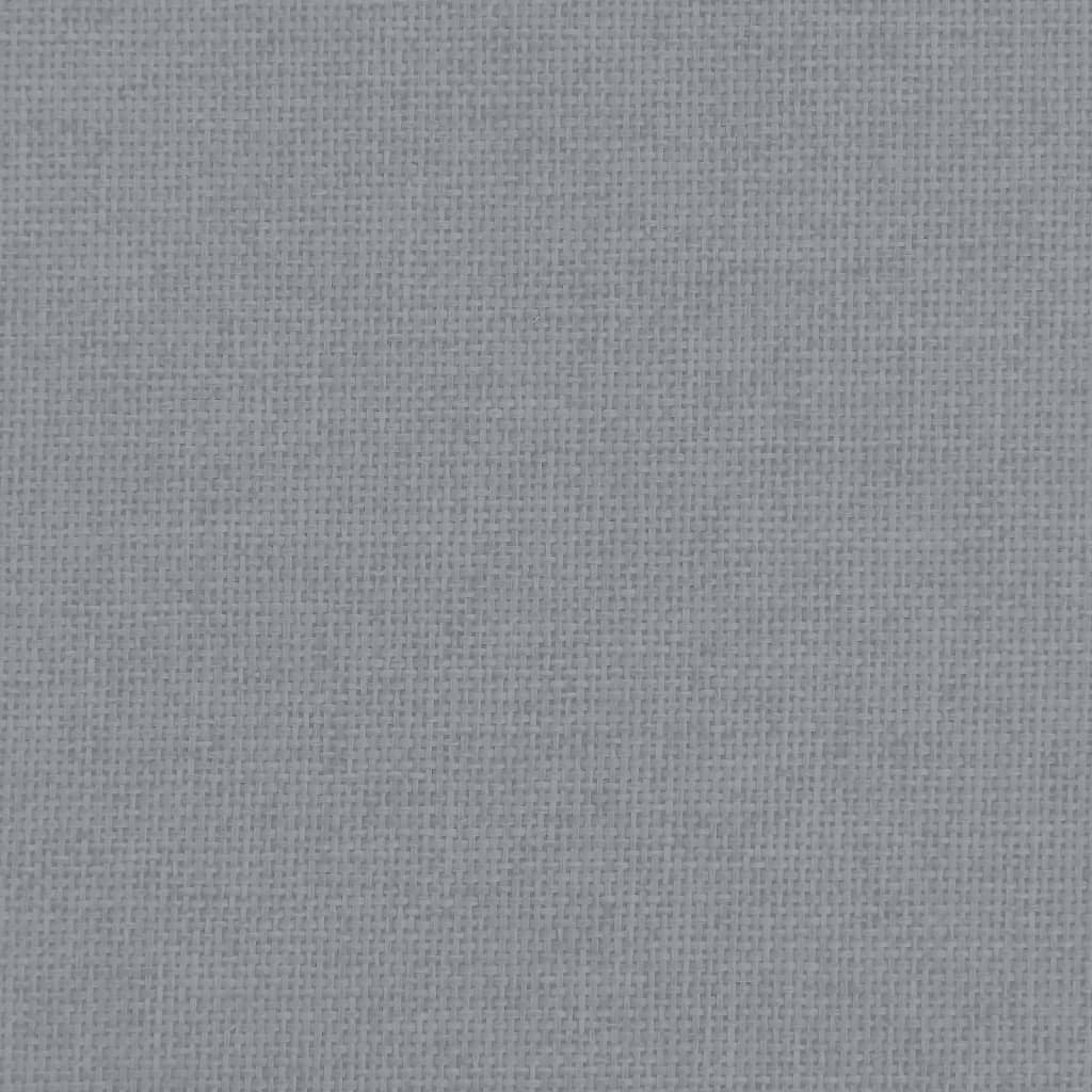 Kindersofa Hellgrau 50x40x30 cm Stoff