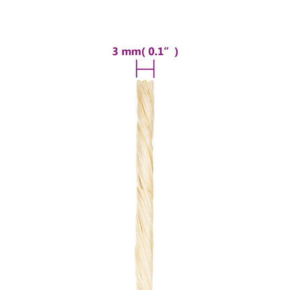 Seil 100% Sisal 3 mm 2000 m