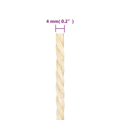 Seil 100% Sisal 4 mm 50 m