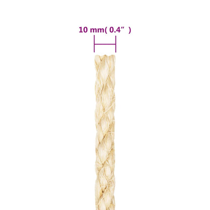 Seil 100% Sisal 10 mm 500 m