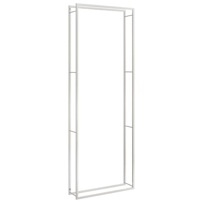 Brennholzregal 110x28x312 cm Edelstahl