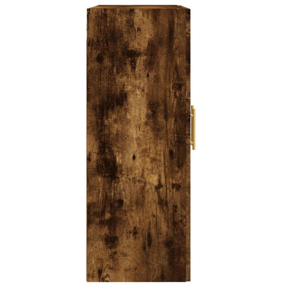 Wandschränke 2 Stk. Räuchereiche Holzwerkstoff