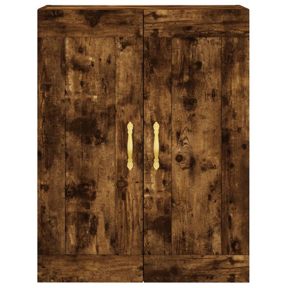Wandschränke 2 Stk. Räuchereiche Holzwerkstoff