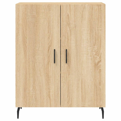 Highboard Sonoma-Eiche 69,5x34x180 cm Holzwerkstoff