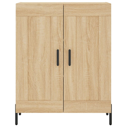Highboard Sonoma-Eiche 69,5x34x180 cm Holzwerkstoff