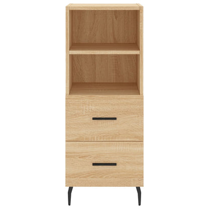 Highboard Sonoma-Eiche 34,5x34x180 cm Holzwerkstoff