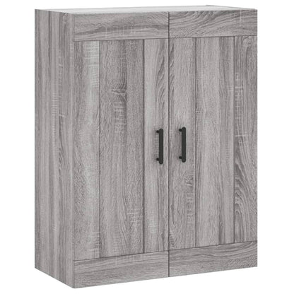 Highboard Grå Sonoma 69,5x34x180 cm træmateriale