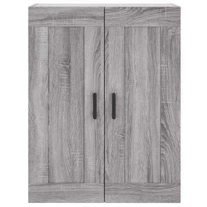 Highboard Grå Sonoma 69,5x34x180 cm træmateriale