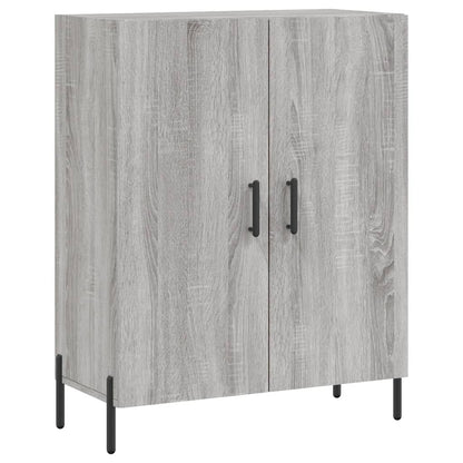Highboard Grå Sonoma 69,5x34x180 cm træmateriale