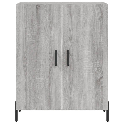 Highboard Grå Sonoma 69,5x34x180 cm træmateriale