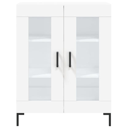 Highboard Weiß 69,5x34x180 cm Holzwerkstoff