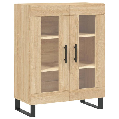 Highboard Sonoma-Eiche 69,5x34x180 cm Holzwerkstoff