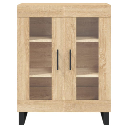 Highboard Sonoma-Eiche 69,5x34x180 cm Holzwerkstoff