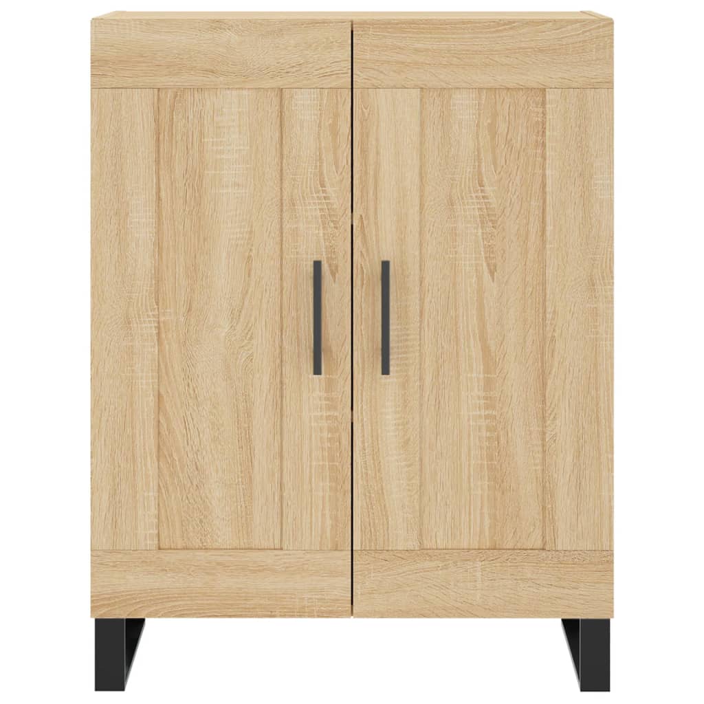 Highboard Sonoma-Eiche 69,5x34x180 cm Holzwerkstoff