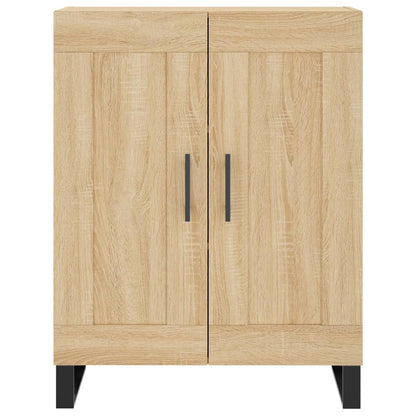 Highboard Sonoma-Eiche 69,5x34x180 cm Holzwerkstoff