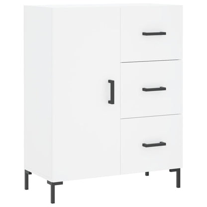 Highboard Weiß 69,5x34x180 cm Holzwerkstoff