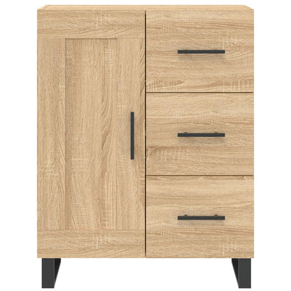 Highboard Sonoma-Eiche 69,5x34x180 cm Holzwerkstoff