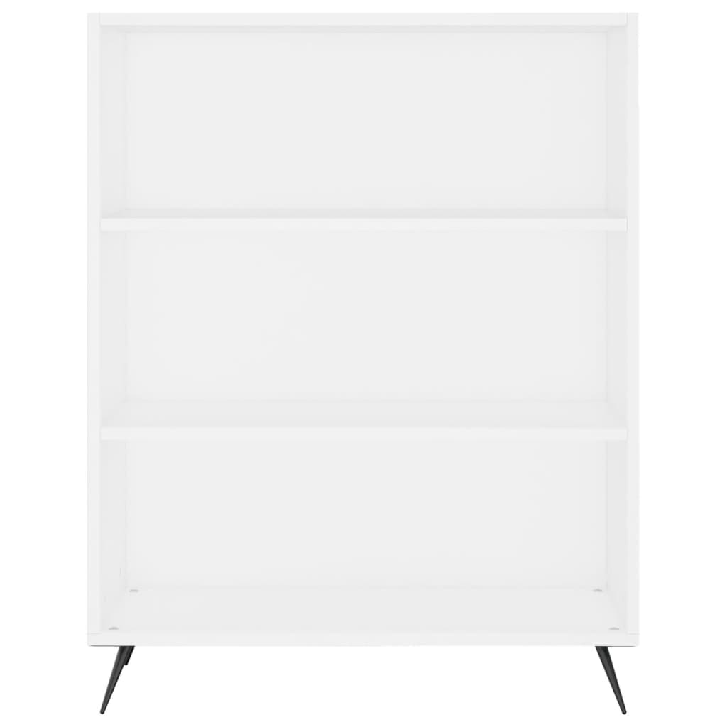 Highboard Weiß 69,5x34x180 cm Holzwerkstoff