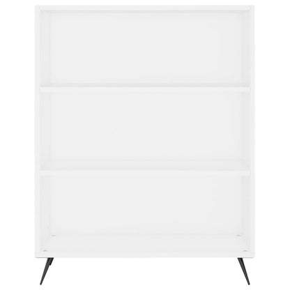 Highboard Weiß 69,5x34x180 cm Holzwerkstoff