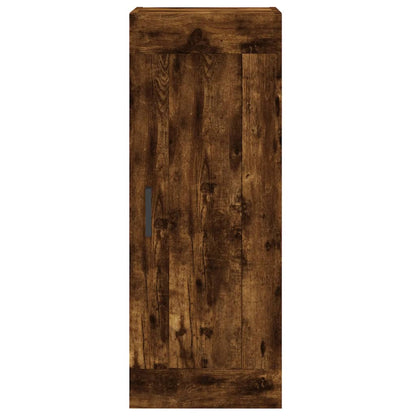Highboard Räuchereiche 34,5x34x180 cm Holzwerkstoff
