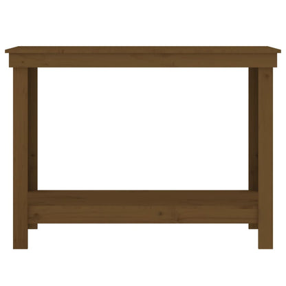 Werkbank Honigbraun 110x50x80 cm Massivholz Kiefer