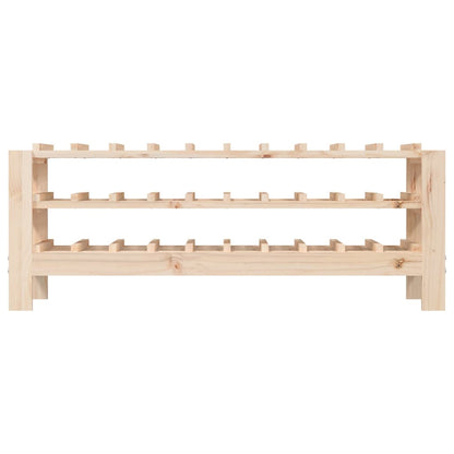Weinregal 109,5x30x42 cm Massivholz Kiefer