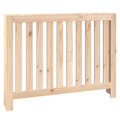 Kølerafdækning 108,5x19x84 cm massiv fyrretræ