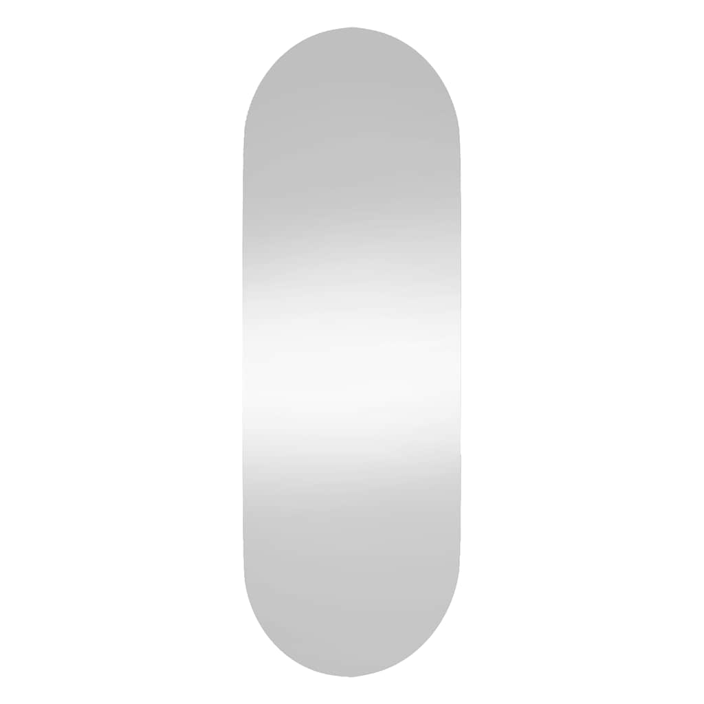 Wandspiegel 15x40 cm Glas Oval