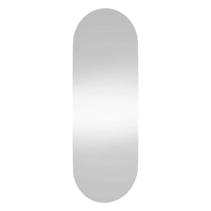 Wandspiegel 15x40 cm Glas Oval