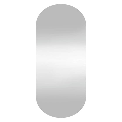Wandspiegel 30x70 cm Glas Oval