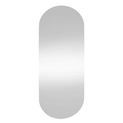 Wandspiegel 30x70 cm Glas Oval