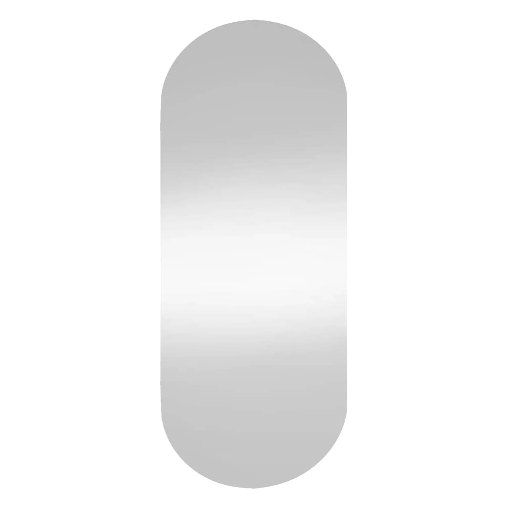 Wandspiegel 35x80 cm Glas Oval