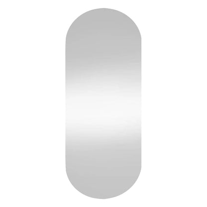 Wandspiegel 35x80 cm Glas Oval