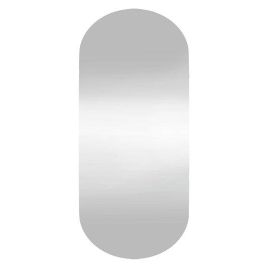 Wandspiegel 40x90 cm Glas Oval