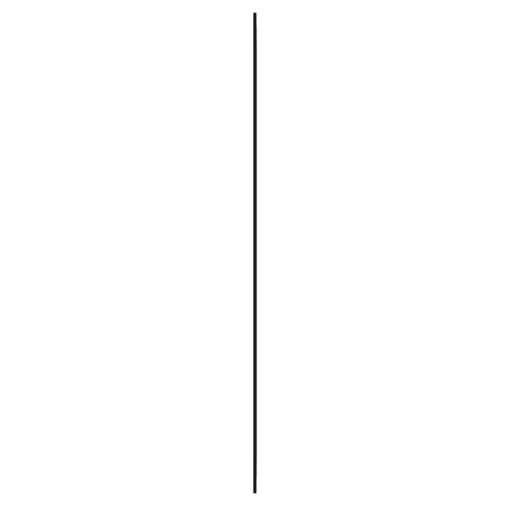 Wandspiegel 45x100 cm Glas Oval