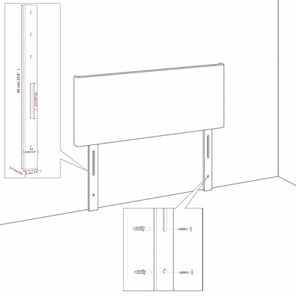 Boxspringbett mit Matratze Taupe 90x190 cm Stoff