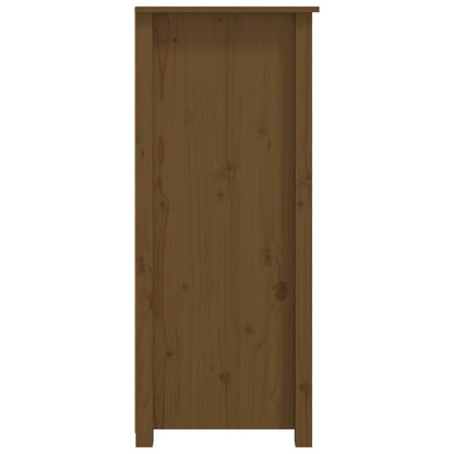 Sideboard Honigbraun 83x41,5x100 cm Massivholz Kiefer