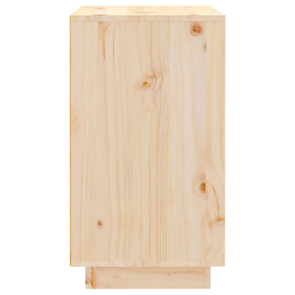 Weinregal 55,5x34x61 cm Massivholz Kiefer