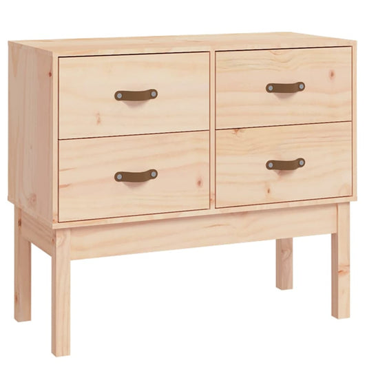 Konsolenschrank 90x40x78 cm Massivholz Kiefer