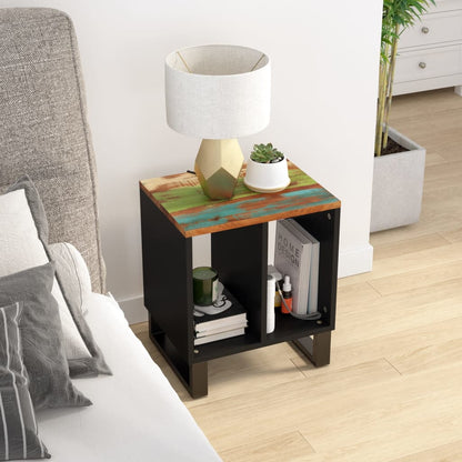 Beistelltisch 40x31x46 cm Altholz Massiv & Holzwerkstoff