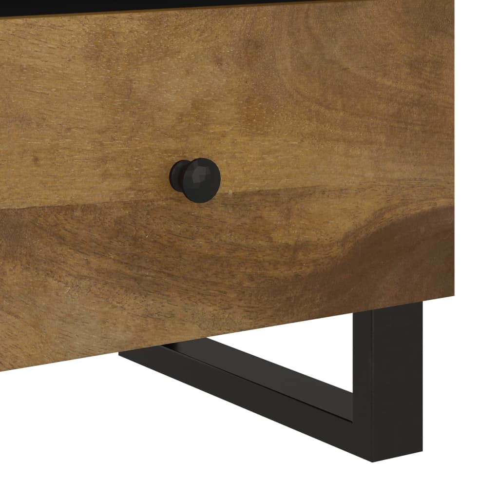 Nachttisch Massivholz Mango & Holzwerkstoff