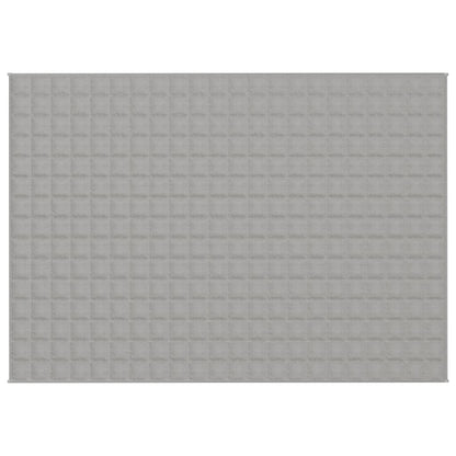 Gewichtsdecke Grau 155x220 cm 7 kg Stoff