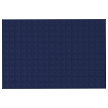 Gewichtsdecke Blau 120x180 cm 9 kg Stoff