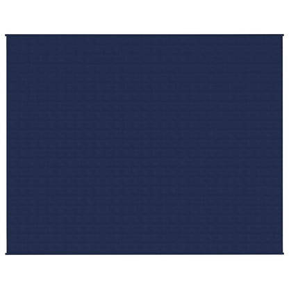 Gewichtsdecke Blau 235x290 cm 15 kg Stoff