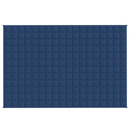 Gewichtsdecke Blau 120x180 cm 5 kg Stoff