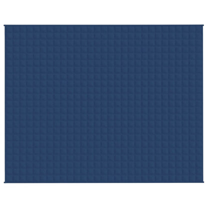 Gewichtsdecke Blau 235x290 cm 11 kg Stoff