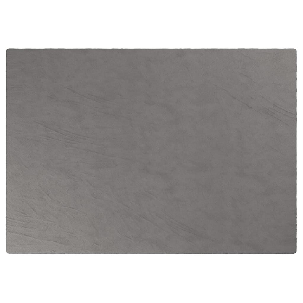 Gewichtsdecke mit Bezug Grau 155x220 cm 11 kg Stoff