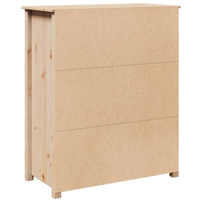 Highboard 83x41,5x100 cm Massivholz Kiefer